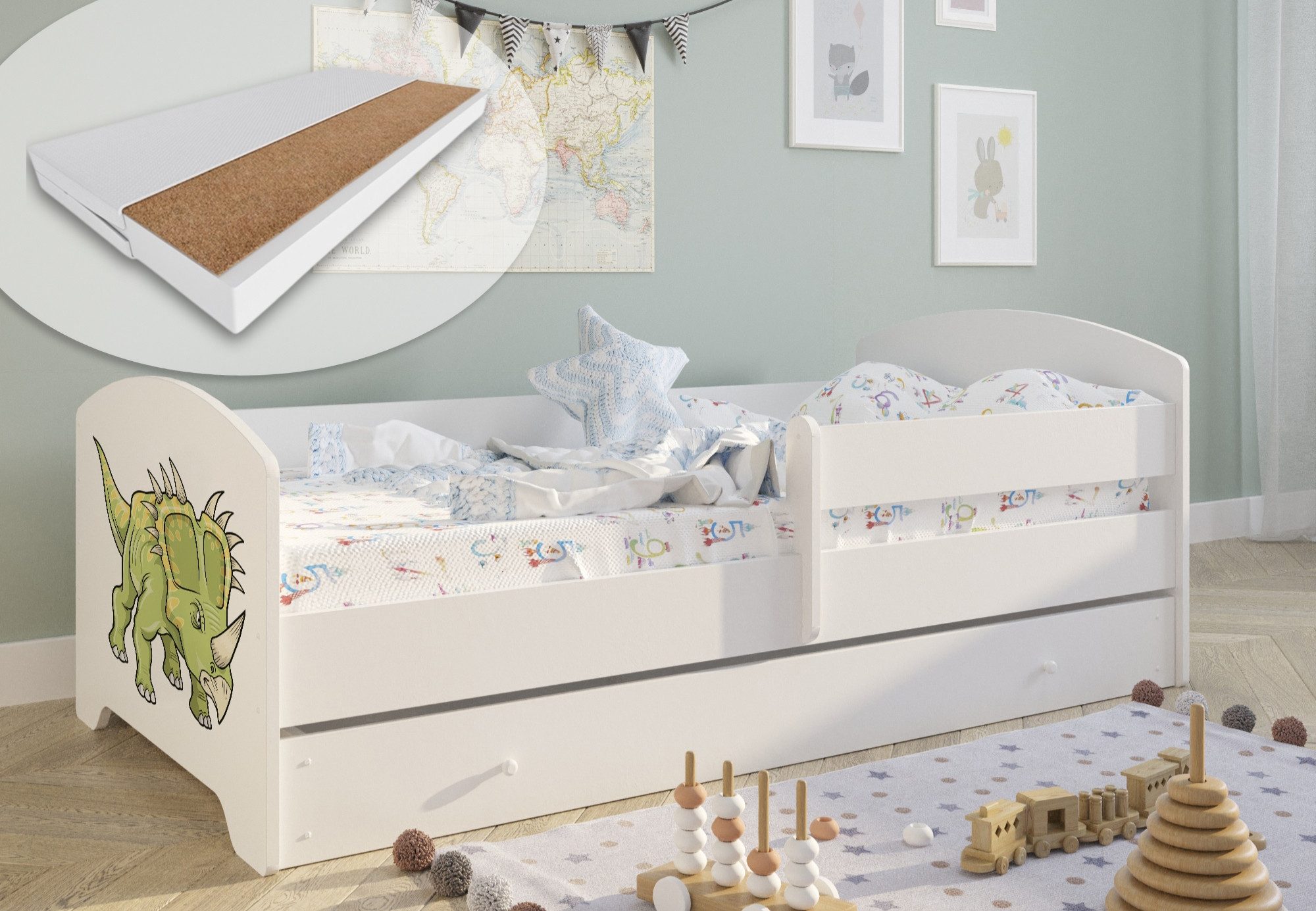 Kids Collective Kinderbett 70x140 / 80x160 günstig online kaufen