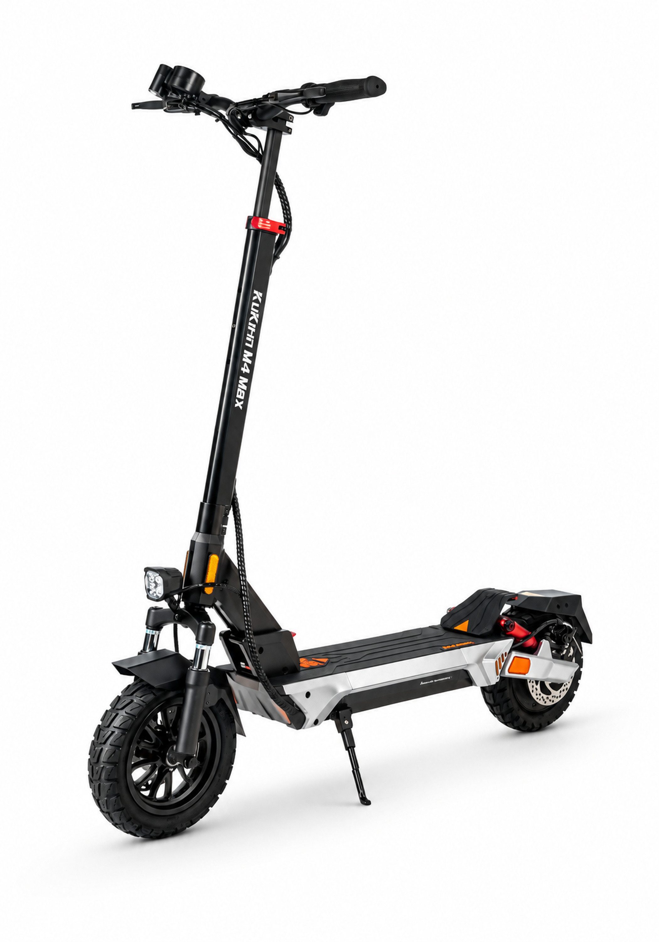 Vankel E-Scooter KuKirin M4 Max EScooter 800W 48V 18.2Ah 64km 45km/h 10 Zoll mit Sitz, Federung LED Display Scheibenbremse IP54 1000W Spitze klappbar