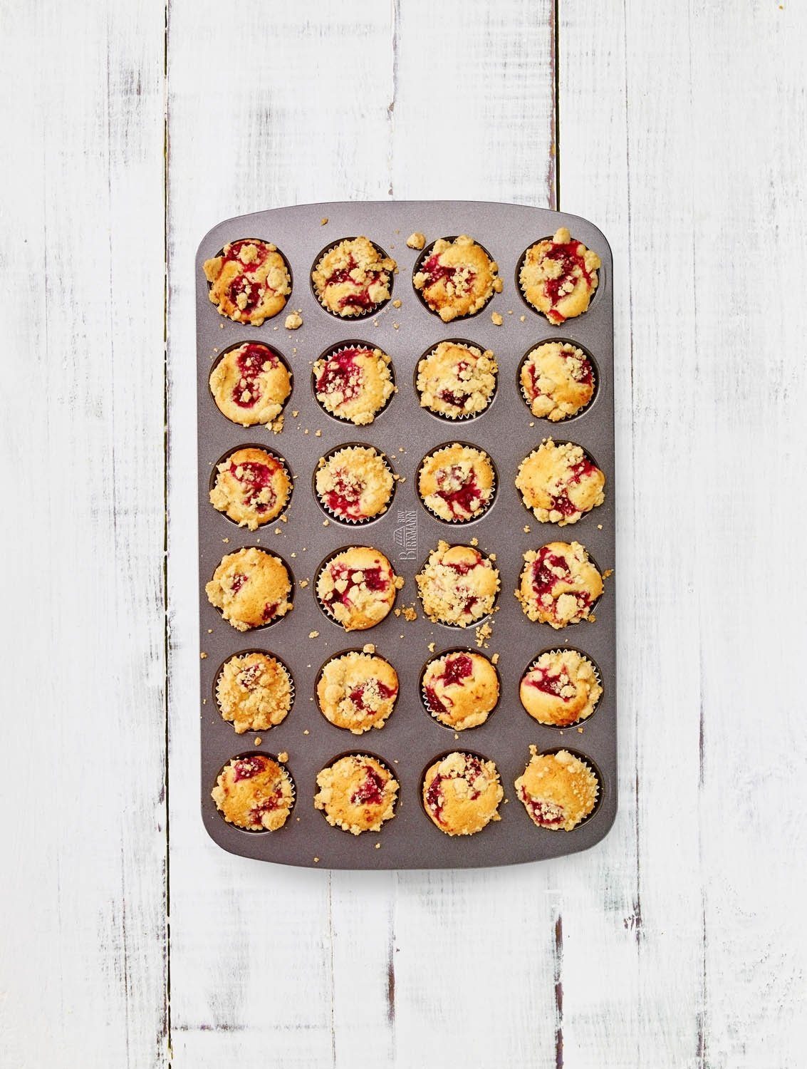 Birkmann Muffinform EASY BAKING, 39 x 24,5 cm, Anthrazit, Karbonstahl, (1-tlg), antihaftbeschichtet