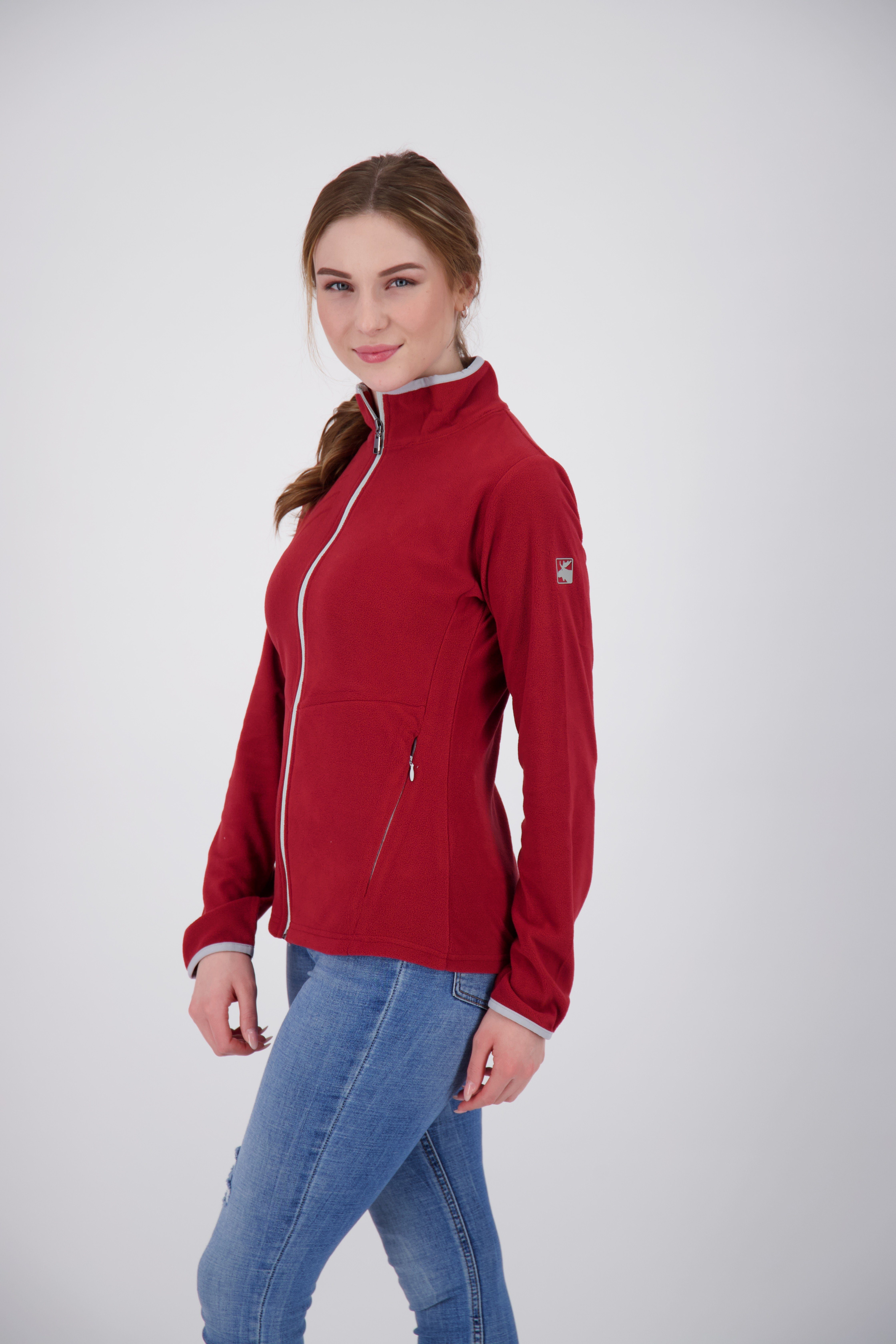 DEPROC bordeaux in DECORAH erhältlich WOMEN CS X auch Fleecejacke Größen Active Großen