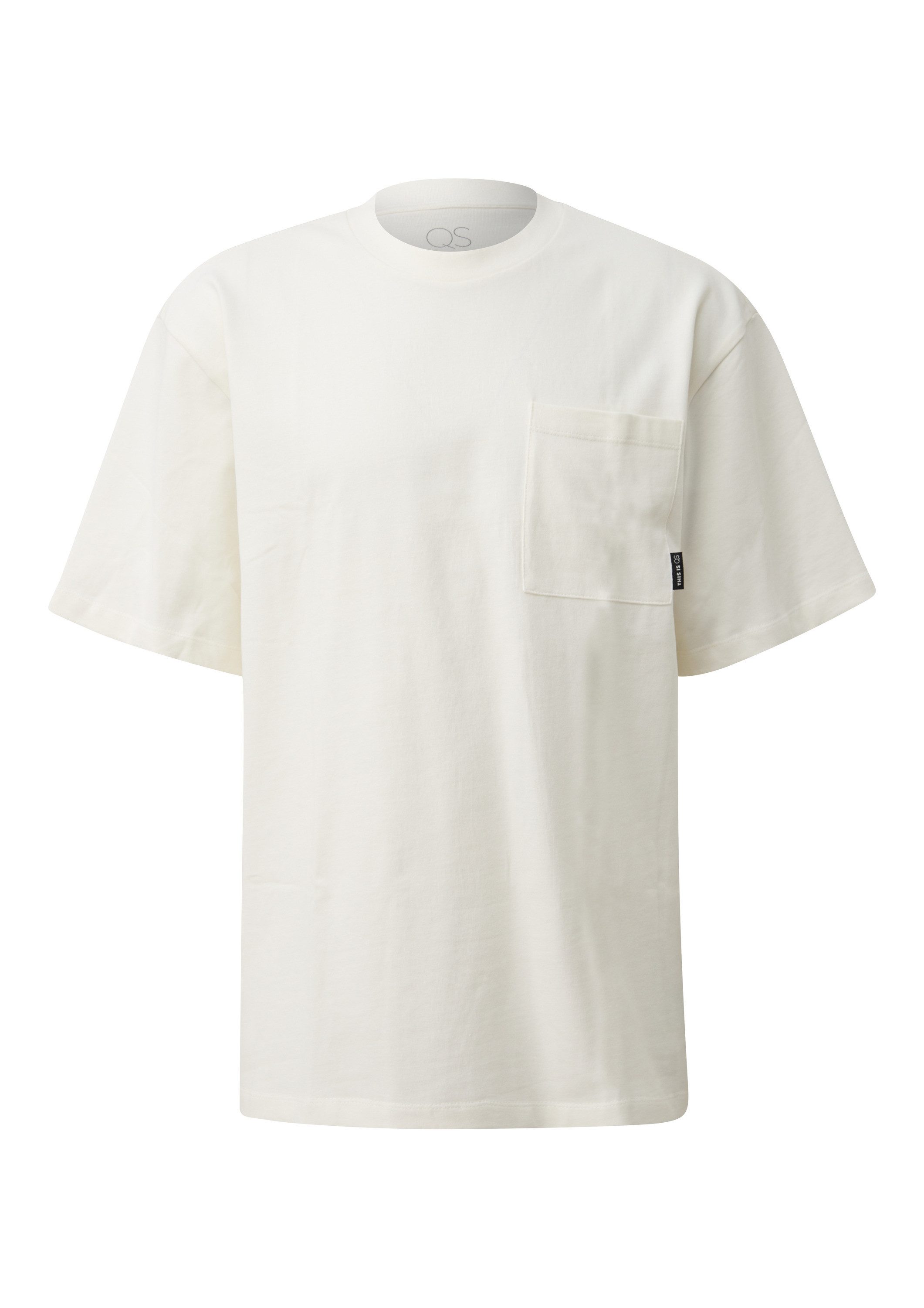 QS Kurzarmshirt T-Shirt Loose Fit T-Shirt günstig online kaufen
