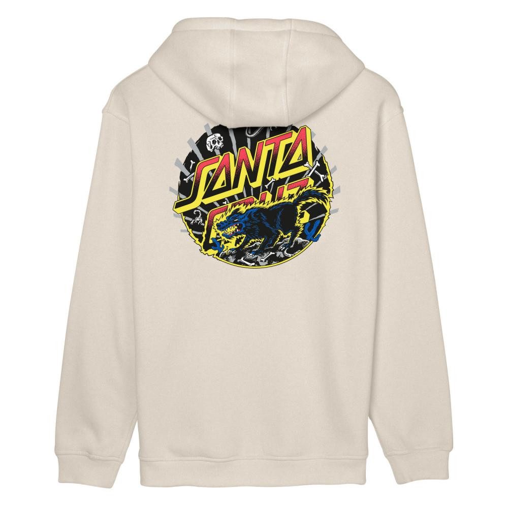 Santa Cruz Hoodie Hoodie Santa Cruz Kendall Wolf Dot (1-tlg) Großer "Santa Cruz" Logo-Print auf der Rückseite