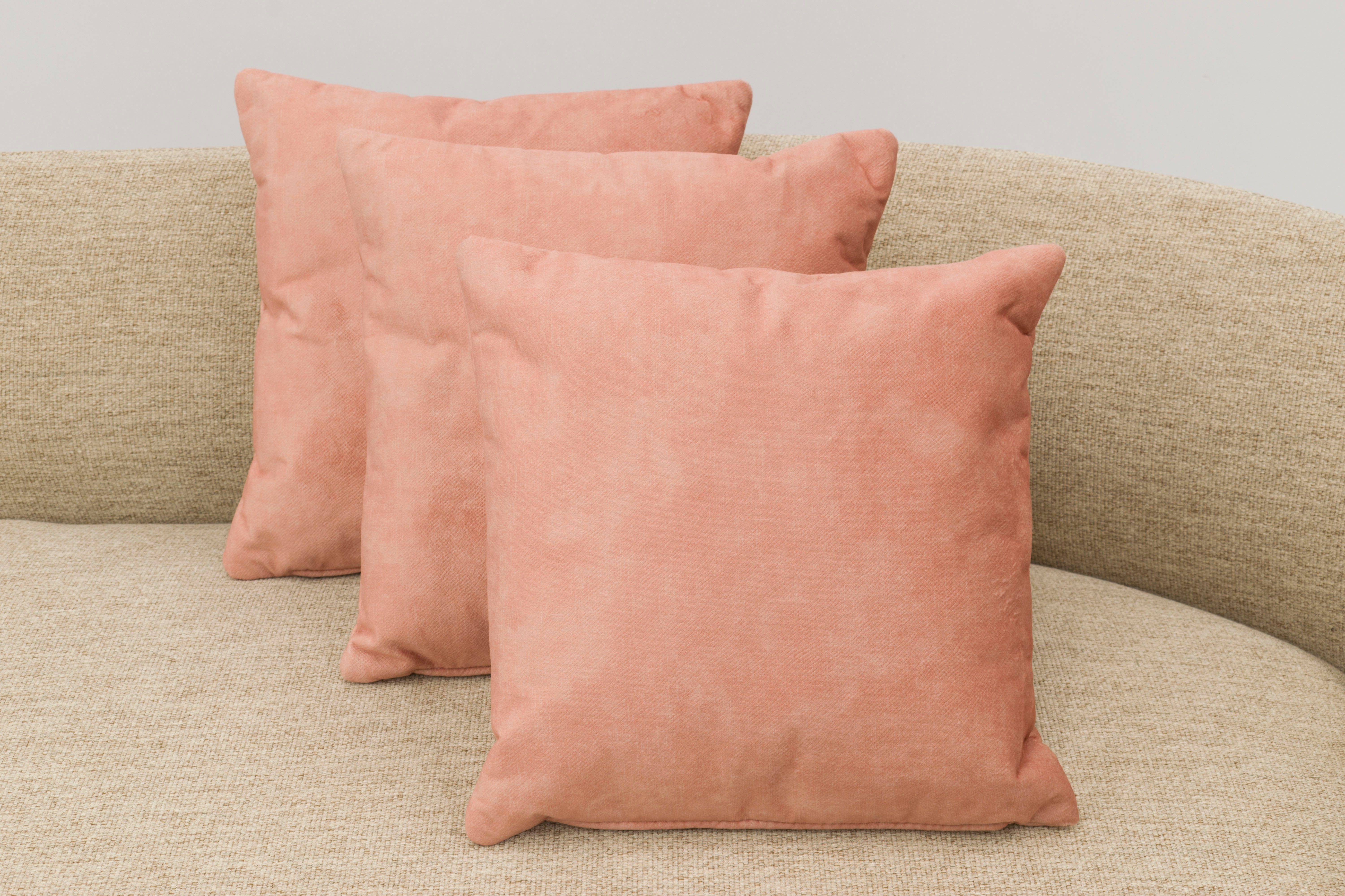 OTTO home Dekokissen Greevy, Dekokissen mit Füllung, Sofakissen 3er Set 40x40cm