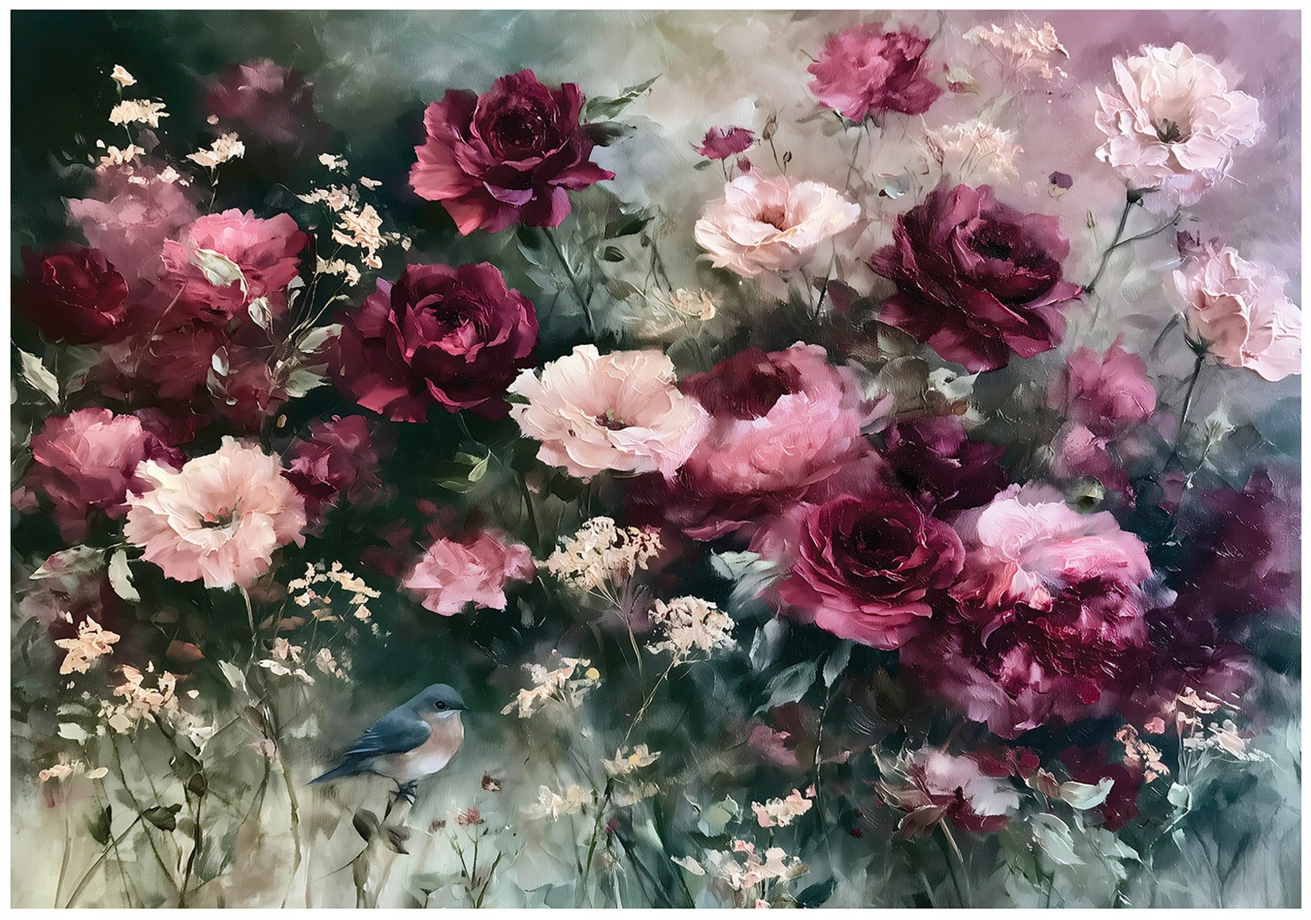 Wallarena Fototapete Blumen Vlies reißfest UV-beständig lichtecht Wohnzimmer Schlafzimmer, glatt, 150 x 105 cm