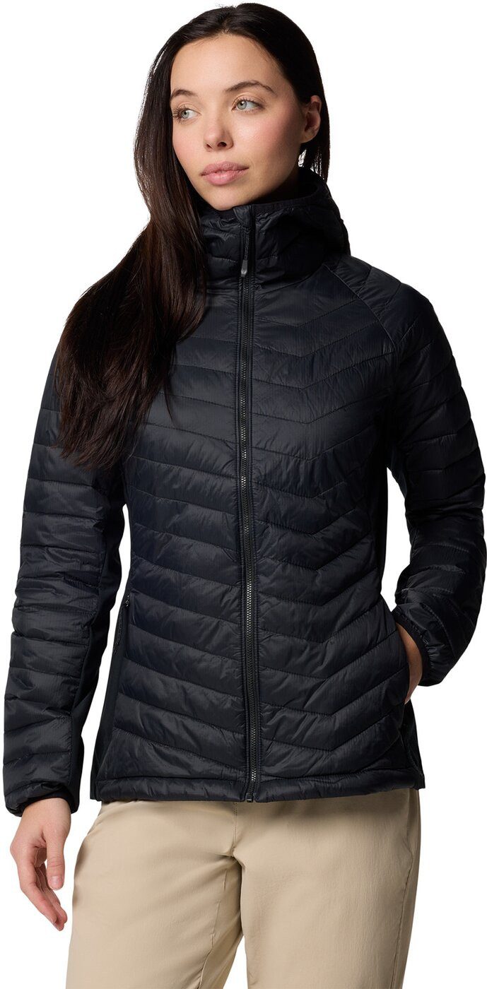 Columbia Softshelljacke Powder Pass II Hybrid Hooded J BLACK