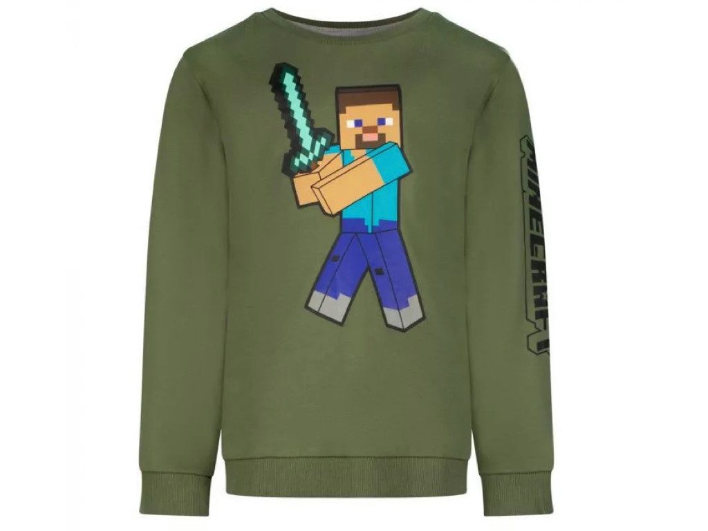 Minecraft Sweatshirt Sweater Minecraft Steve Creeper