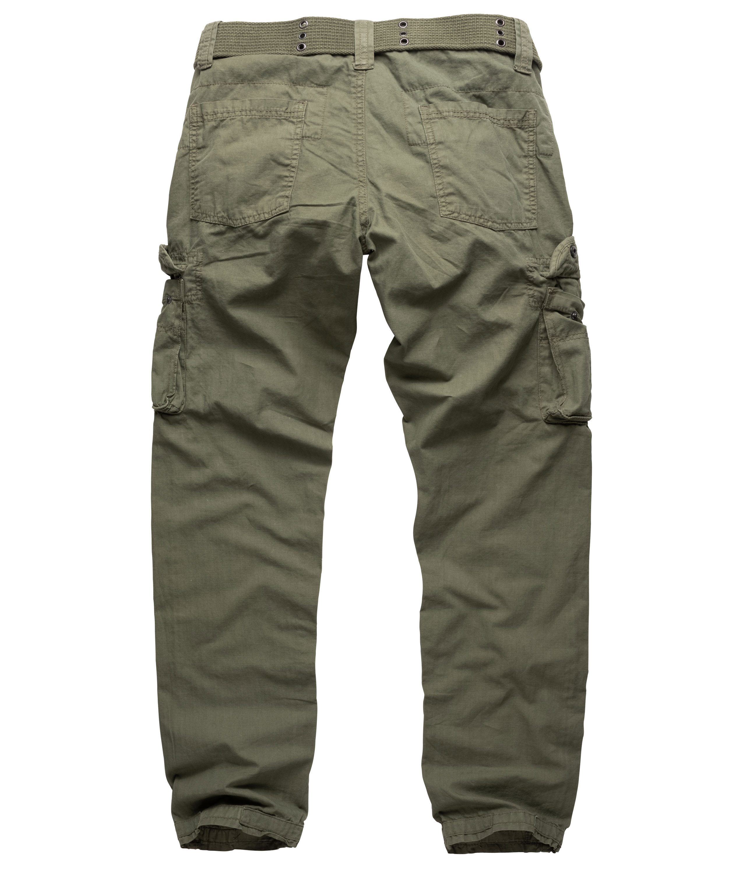 Trooper Cargohose Herren Traveler Slimmy Cargo Vintage Hose Army Outdoor Pa günstig online kaufen