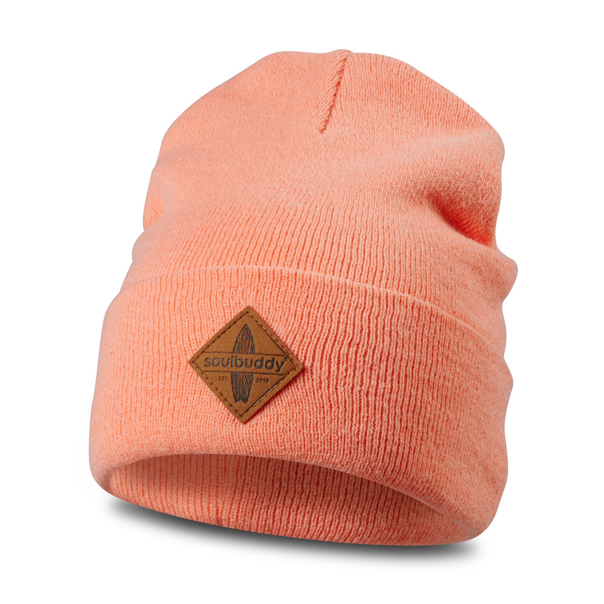 Soulbuddy Beanie Mütze Kinder, Mädchen & Jungen, Kindermütze, Strickmütze, Kinderbeanie (3 Kids Größen verfügbar, OEKO-TEX® Standard 100 zertifiziert)