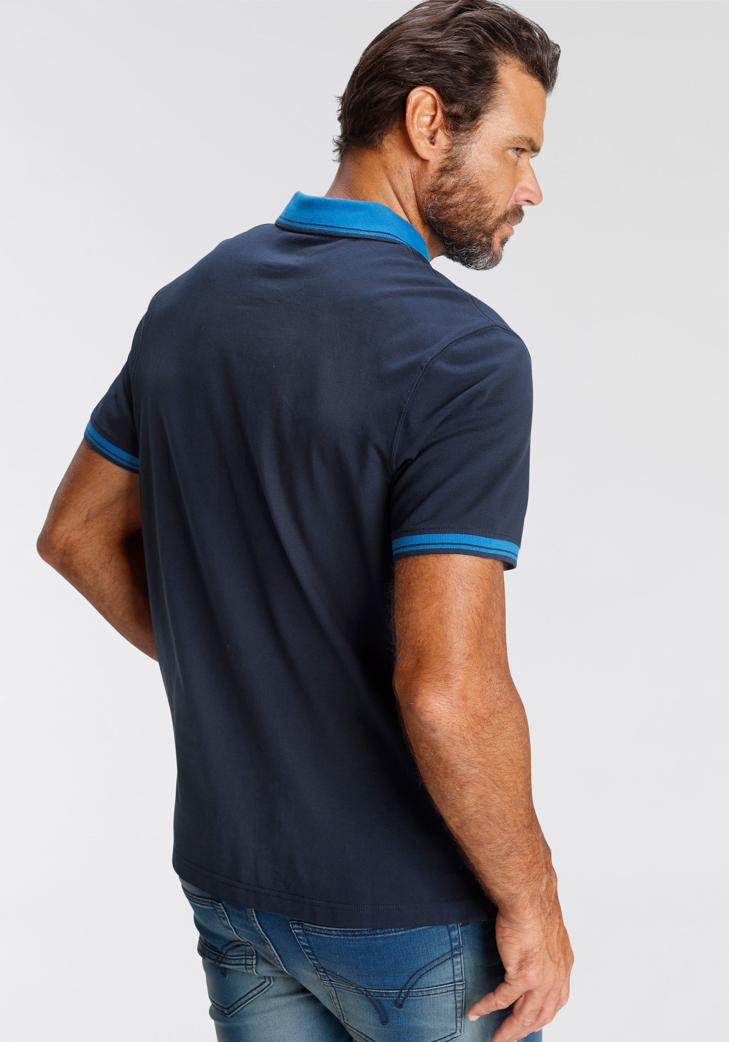 Man's World Poloshirt Kurzarm, lässige Passform, günstig online kaufen