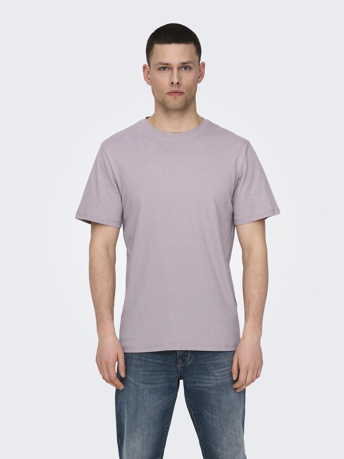 ONLY & SONS Rundhalsshirt ONSMAX LIFE günstig online kaufen