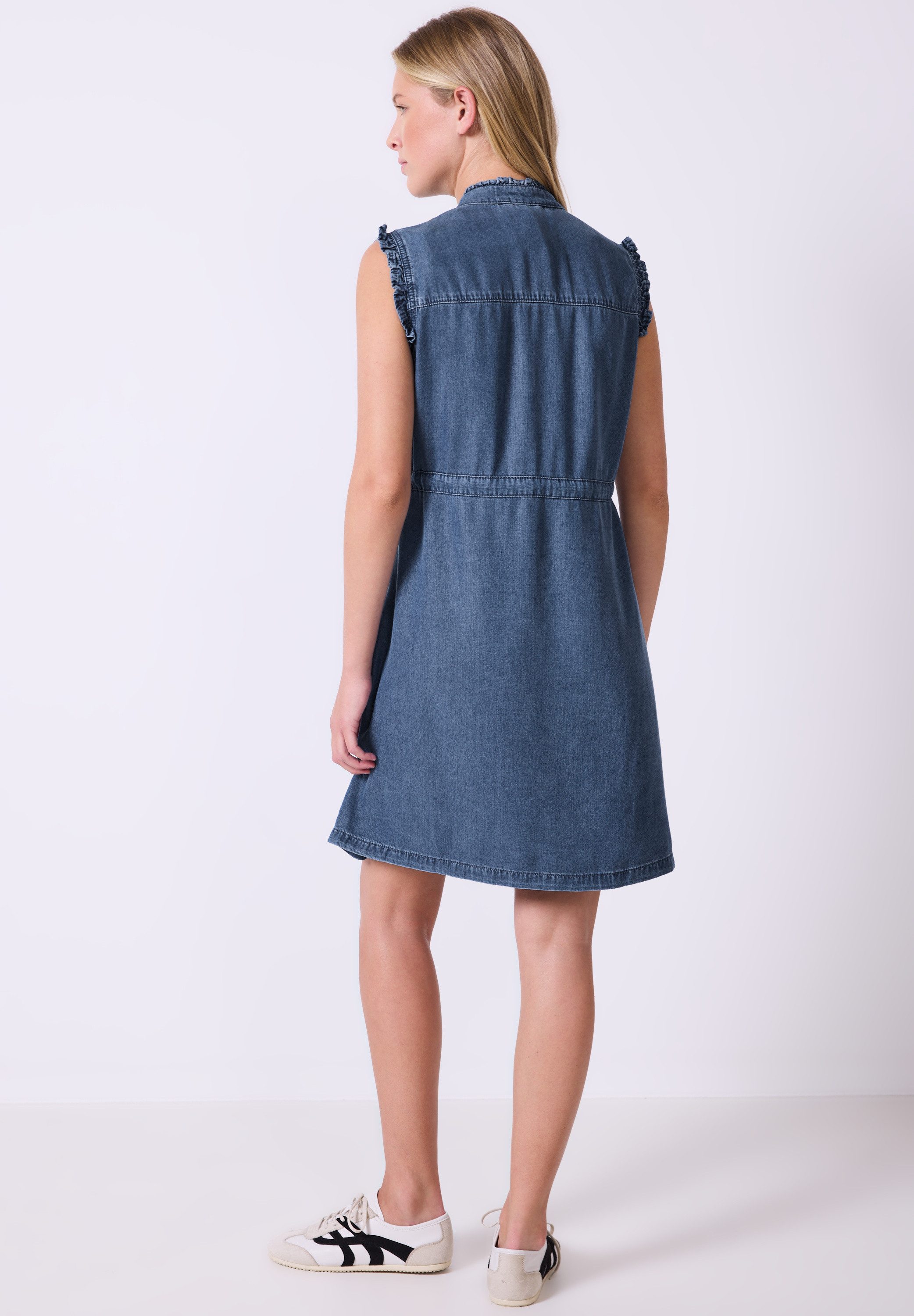 STREET ONE STUDIO Midikleid aus Lyocell günstig online kaufen