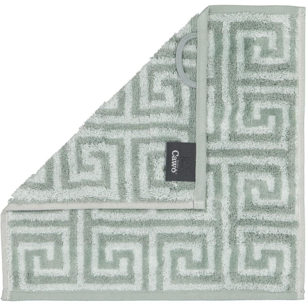 Cawö Badetücher Seiftuch Noblesse Elegance Allover Nordic Green (30x30 cm)