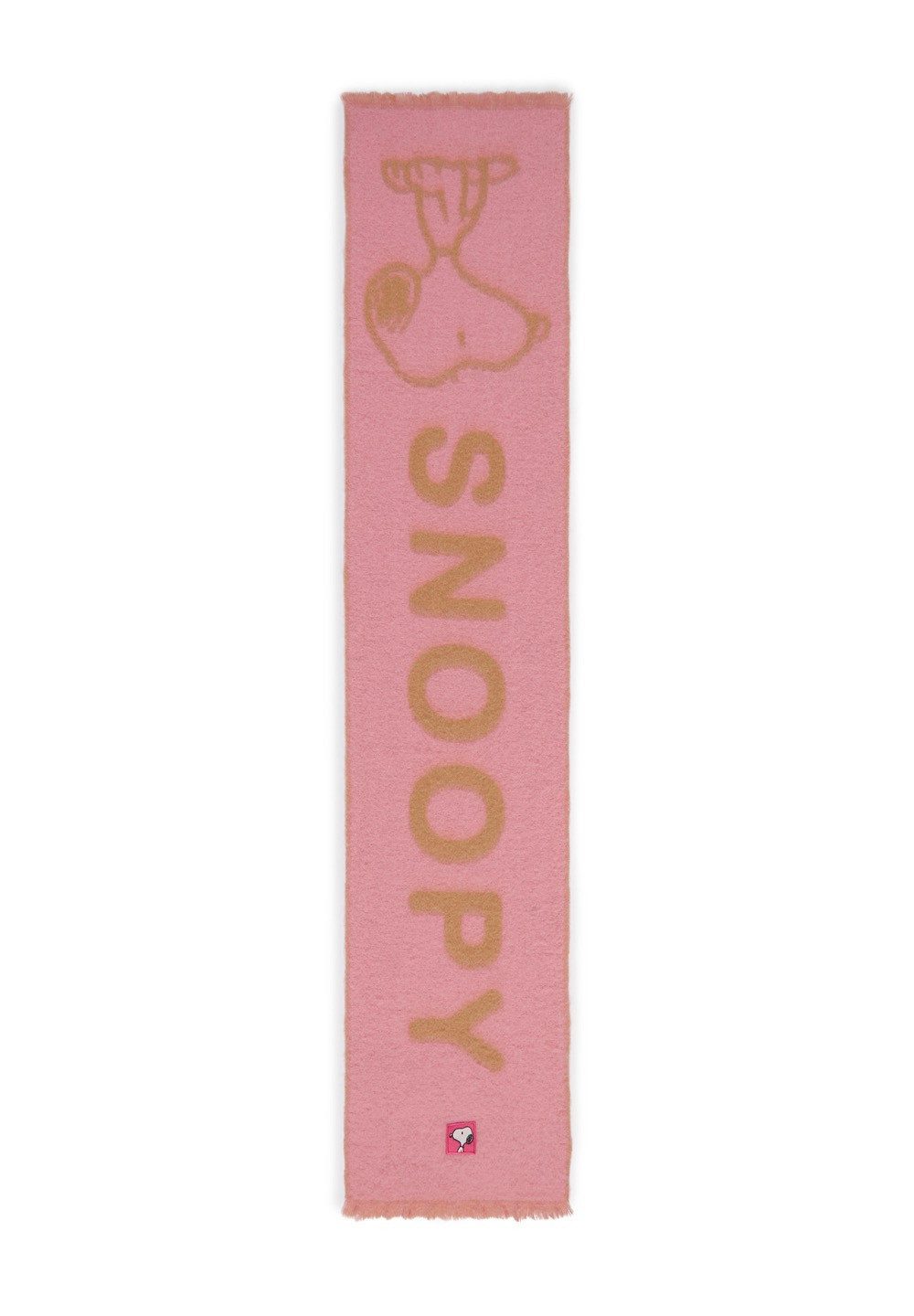 Wollschal Codello Flauschiger Peanuts Schal in pink