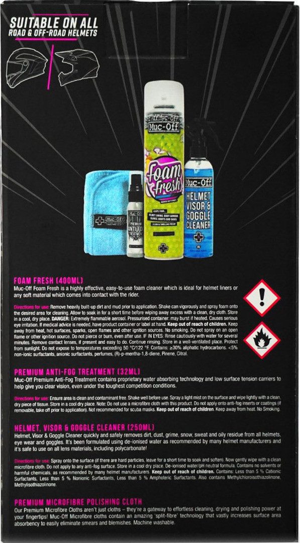 Muc-Off Motorradhelm Helmpflegeset