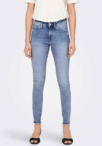 ONLY Ankle-Jeans ONLBLUSH MID SK ANK RAW DNM REA694 NOOS
