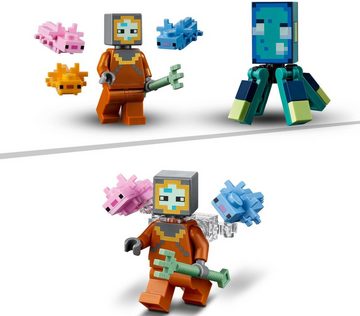 LEGO® Konstruktionsspielsteine Das Wächterduell (21180), LEGO® Minecraft™, (255 St)