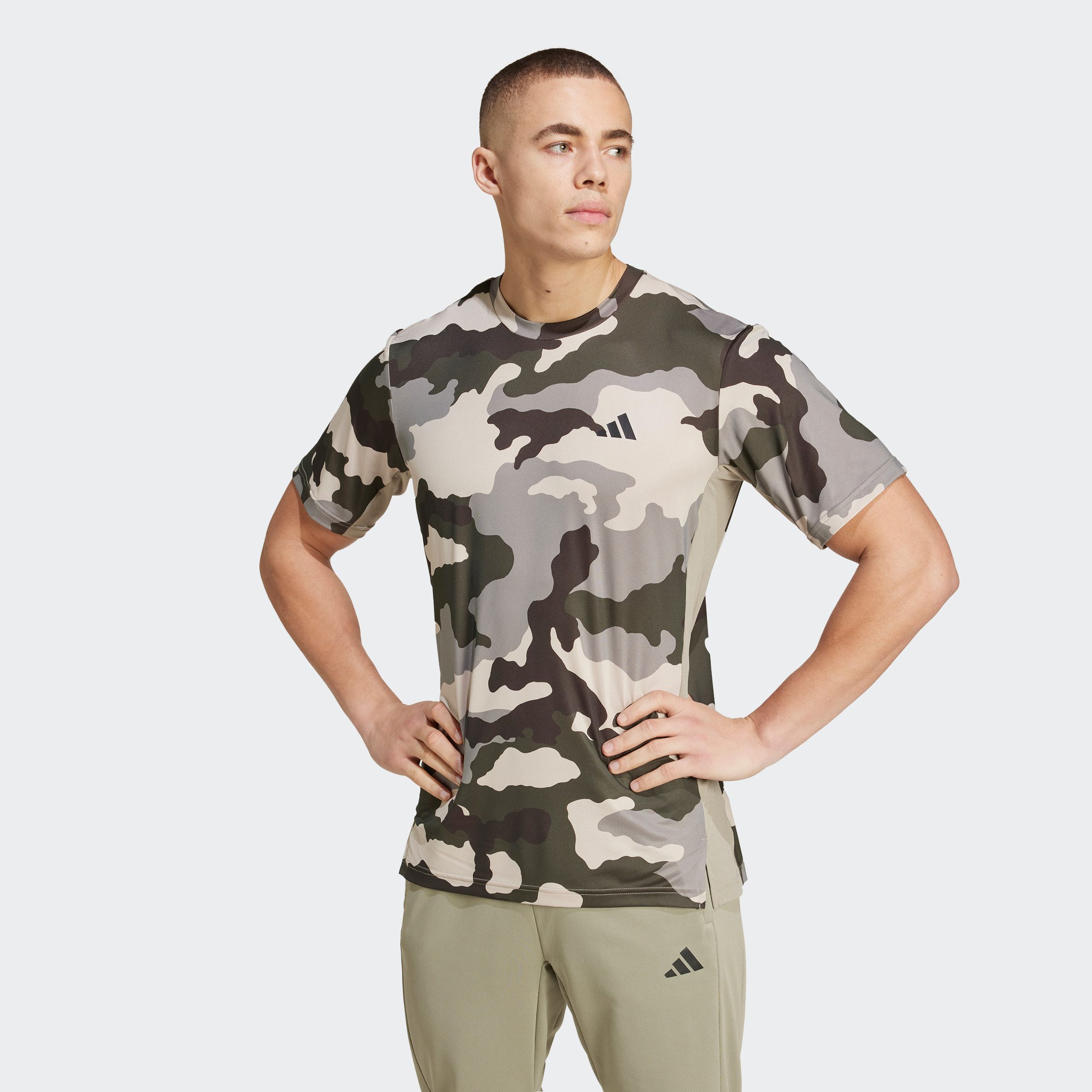 adidas Performance T Shirt CAMO AOP T