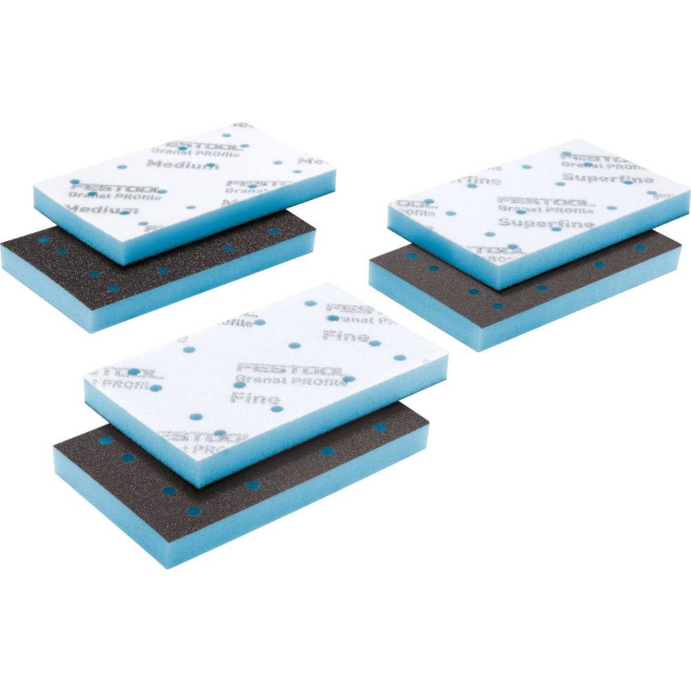 FESTOOL Schleifpapier 80x133 GR PRO/10-Set Schwingschleifpapier-Set Körnung (num) 120, 600