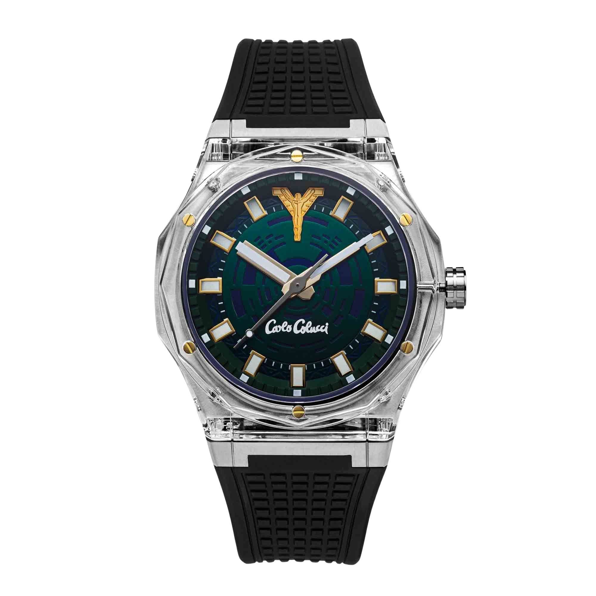 CARLO COLUCCI Quarzuhr Quarzuhr Herrenuhr 45 mm Quarz Herren CC503-1