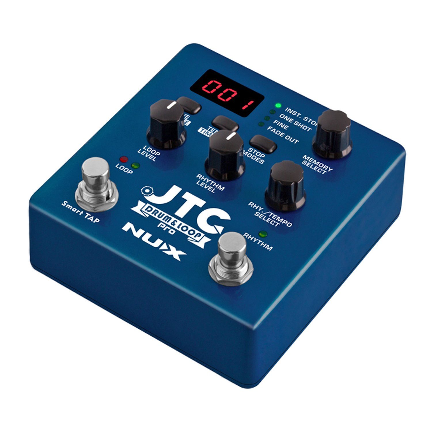 Nux E-Gitarre Nux JTC Drum and Loop Pro Dual Switch Effektpedal, Effektpedal
