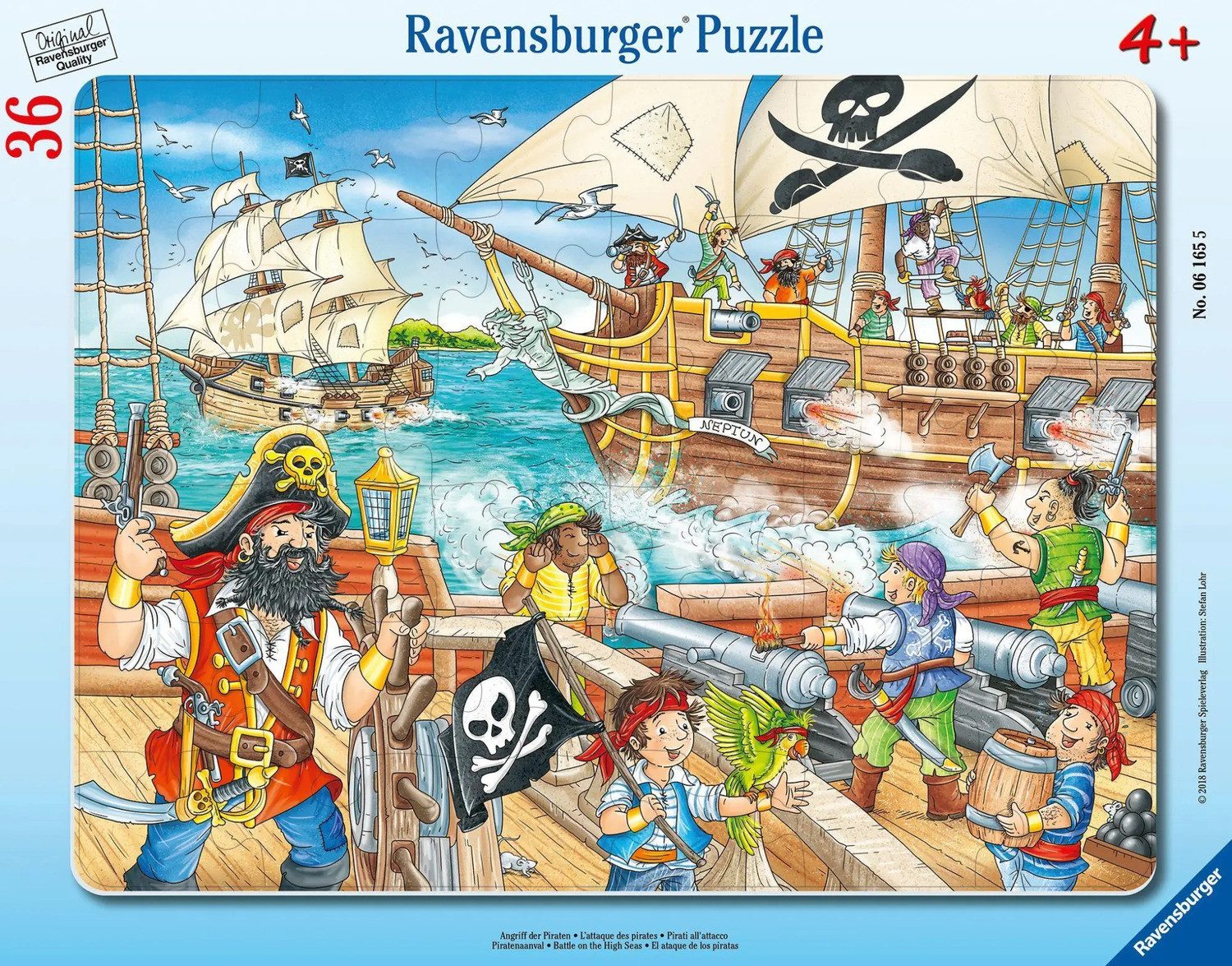 Ravensburger Puzzle Angriff der Piraten - günstig online kaufen