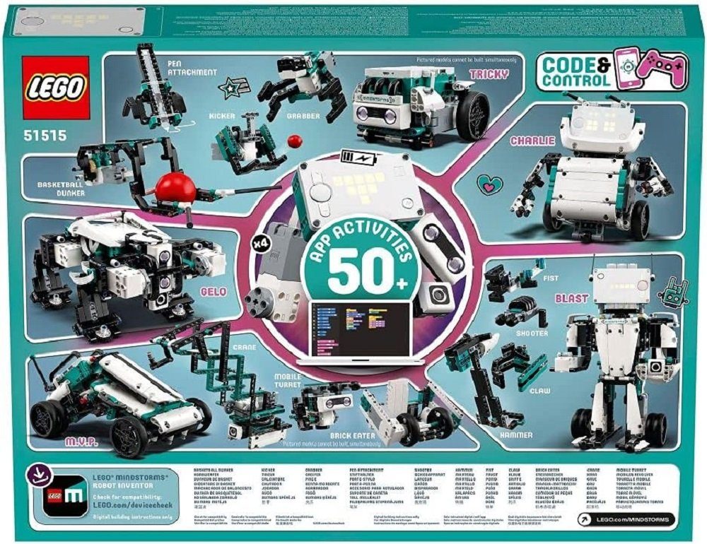 LEGO® MINDSTORMS® 51515 Roboter-Erfinder Spielbausteine, (949 St)