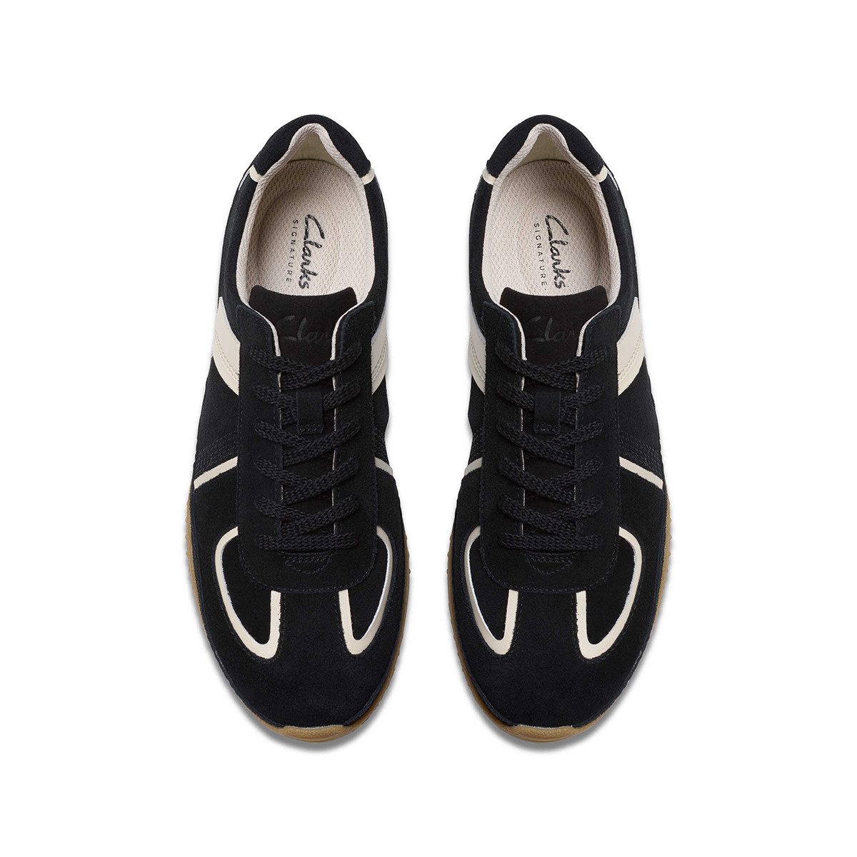 Clarks Clarks Meridor Lo 26183162 4, Sneaker, Schwarz, Damen Sneaker