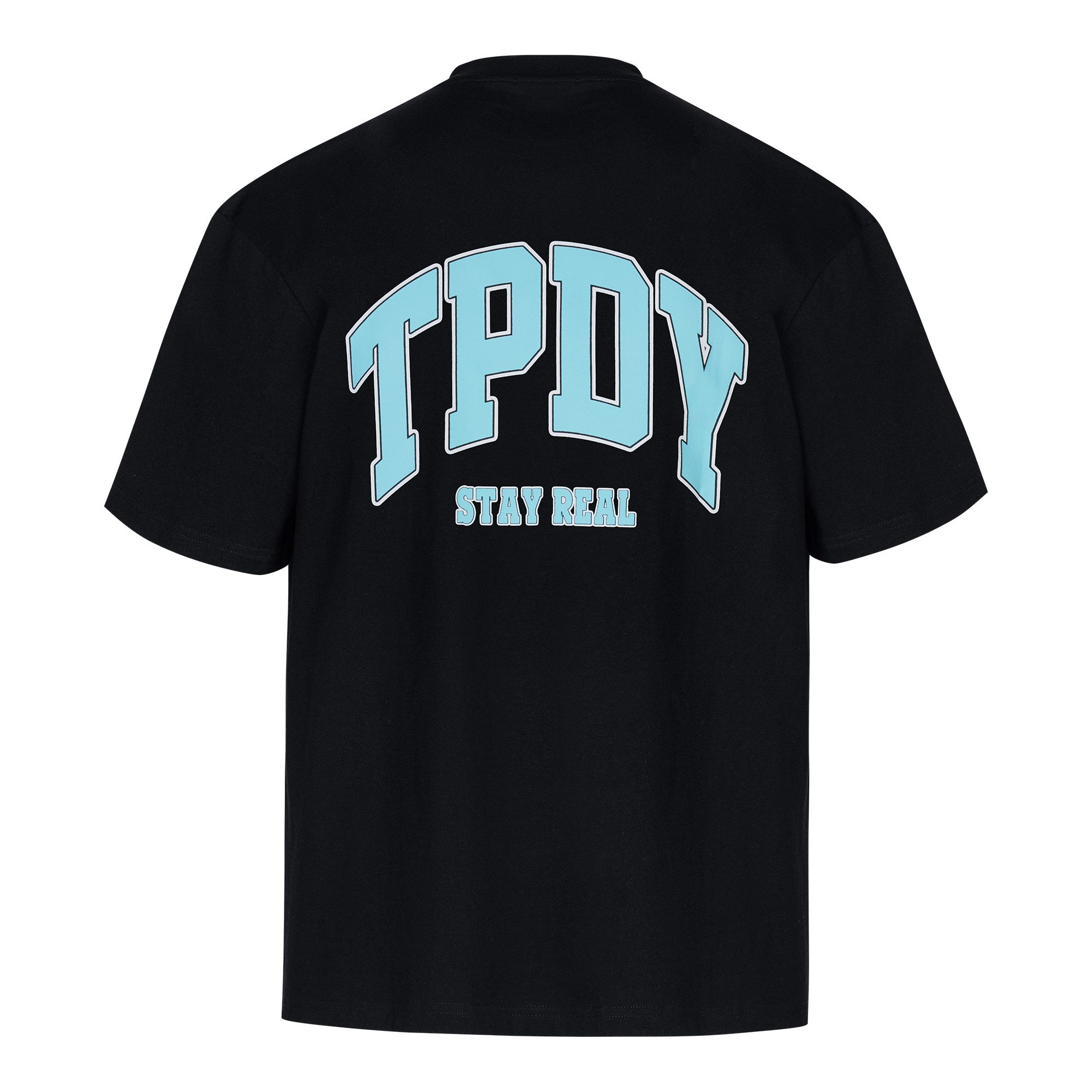trueprodigy Oversize-Shirt Arin Logoprint Rundhals dicker Stoff