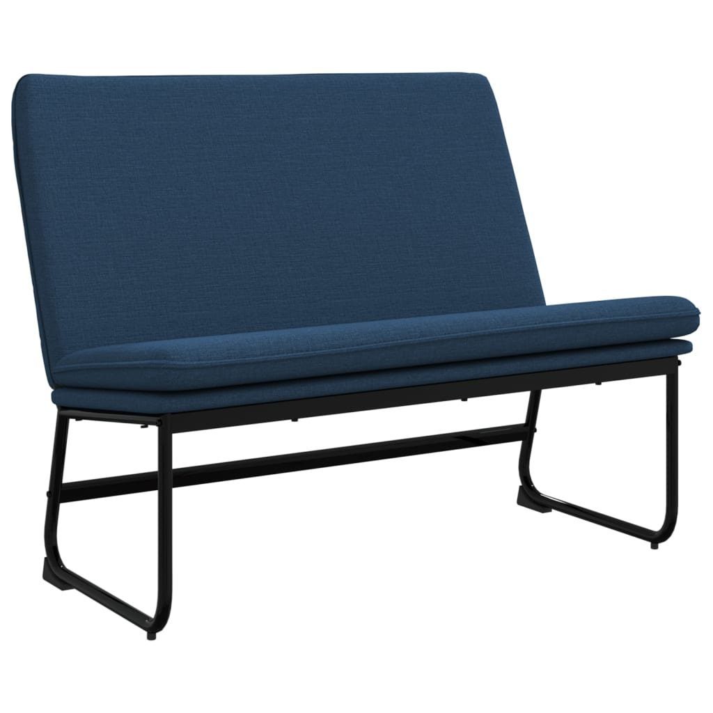 vidaXL Sitzbank Sitzbank Blau Blau cm Blau | 100x75x76 Stoff