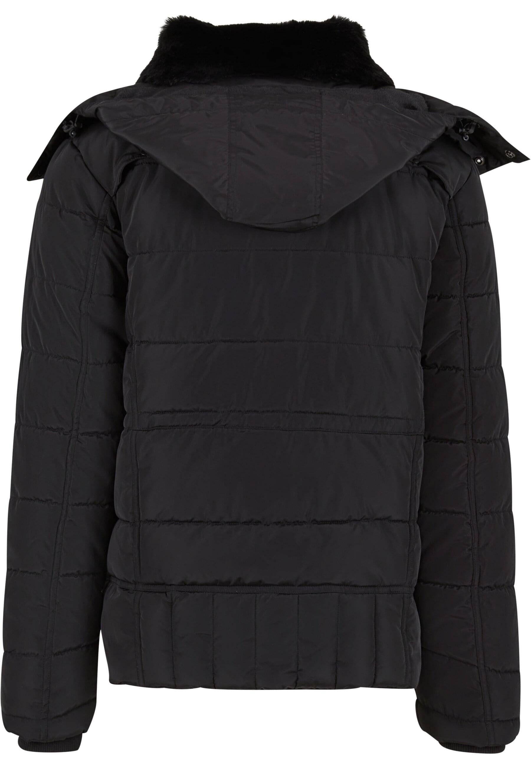 URBAN CLASSICS Winterjacke Urban Classics Puffer Jacket With Detachable Fur günstig online kaufen