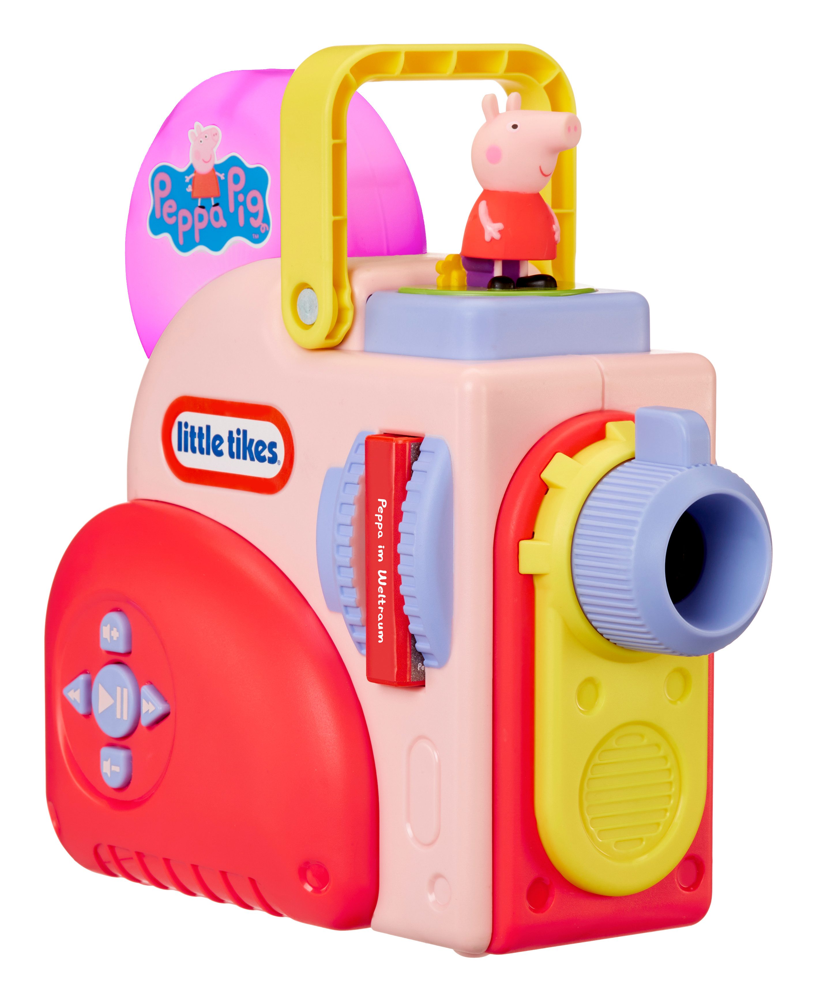 Little Tikes® Hörspiel Story Dream Machine, Peppa Wutz inkl. Freundschafts-Kollektion, (Set, 5-St), Kinderprojektor, inkl. 3 Kassetten mit Geschichten von Peppa – Bild 2 von 5