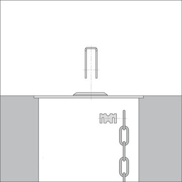 BASI Gitterrostsicherung BASI® Gitterrostsicherung für Kellerschächte 1 Paar GS100 Typ 1620-000