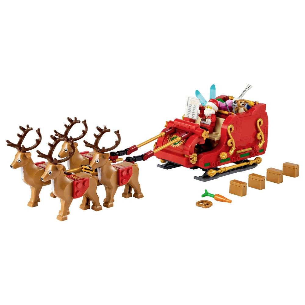 LEGO® ICONS™ Schlitten des Weihnachtsmanns Konstruktionsspielsteine günstig online kaufen
