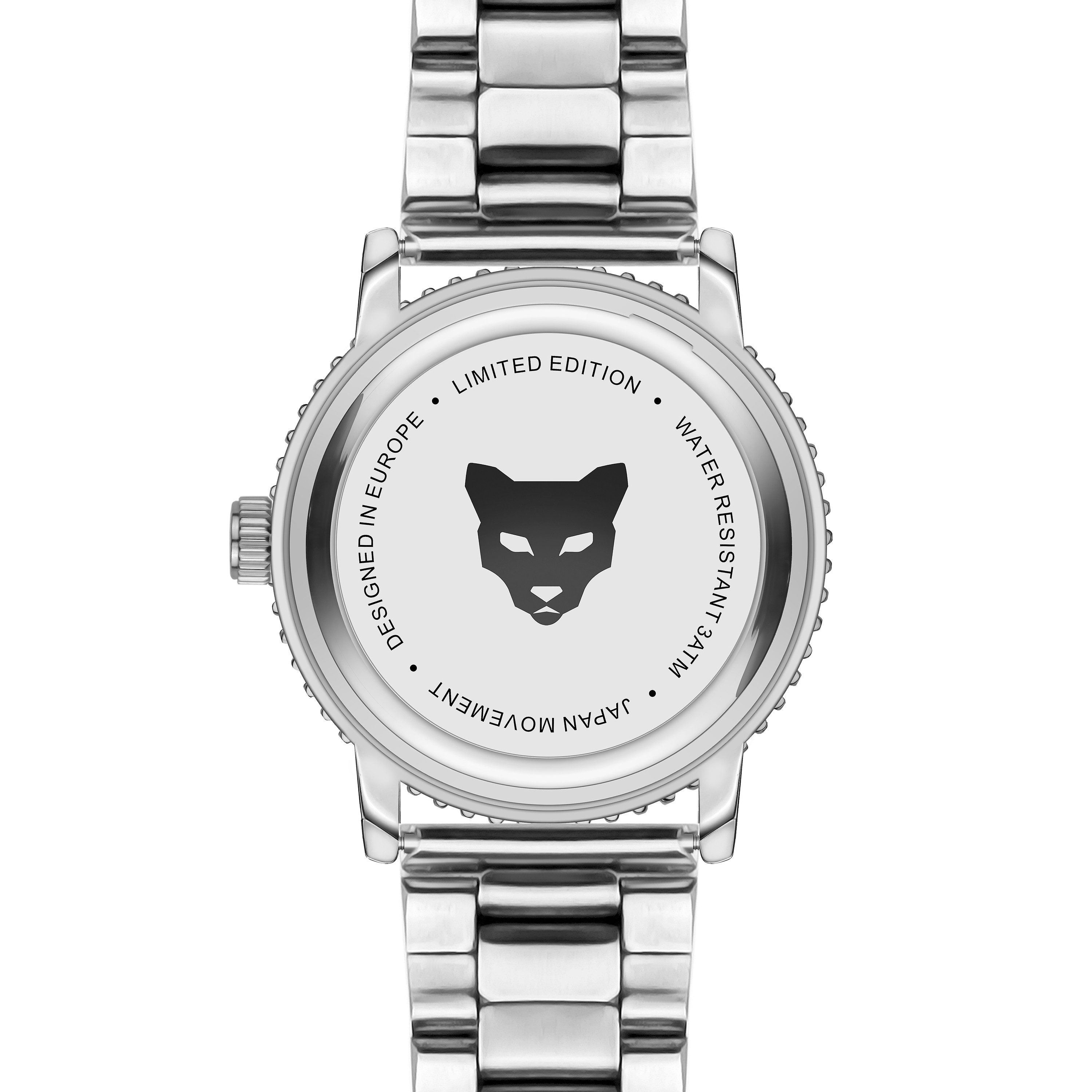 MARC LAUDER Quarzuhr MC3-B252 Vilnius Silver Link