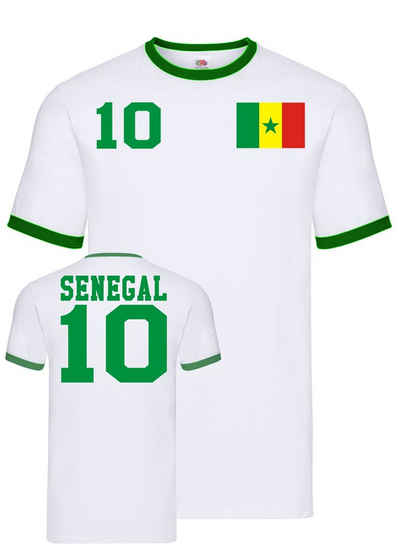 Blondie & Brownie T-Shirt Herren Senegal Afrika Cup Sport Trikot Fußball Football Meister WM