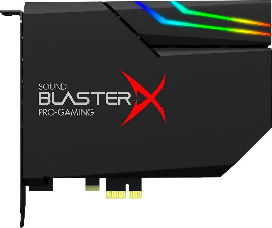 Creative Sound BlasterX AE-5 Plus PCIe Soundkarte 5.1 Kanäle