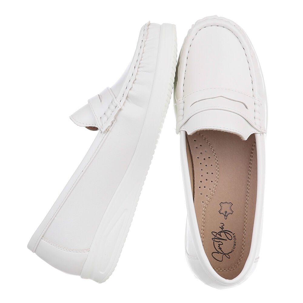 Ital-Design Elegante Damen Mokassins mit optimalem Tragekomfort Slipper (91 günstig online kaufen