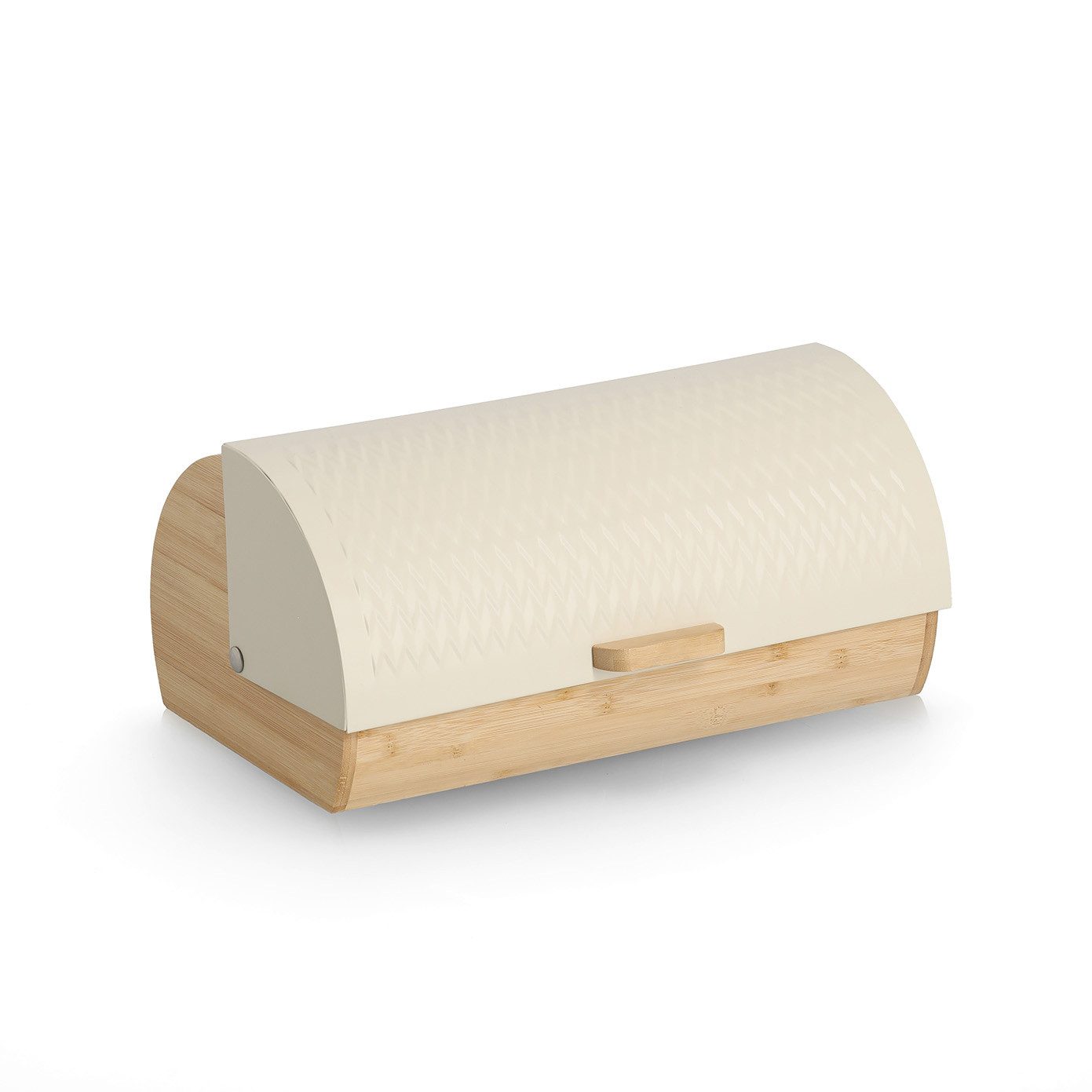 Zeller Present Brotkasten zeller Brotkasten KOPENHAGEN LBH 36x21x17 cm beige Brotkorb Brotbox