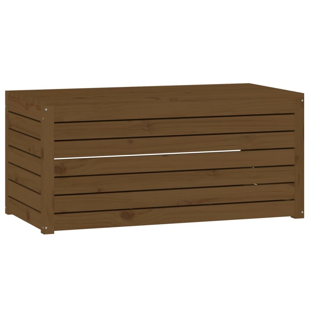 Kiefer 4-tlg Gartenbox-Set Honigbraun Massivholz vidaXL Auflagenbox