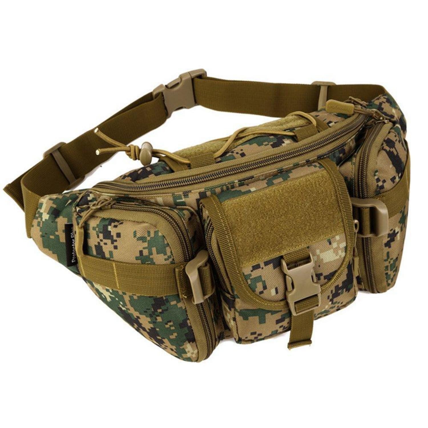 Gürteltasche Hüfttasche Tactical Outdoor Army Camping Wandern S Jungle Digital