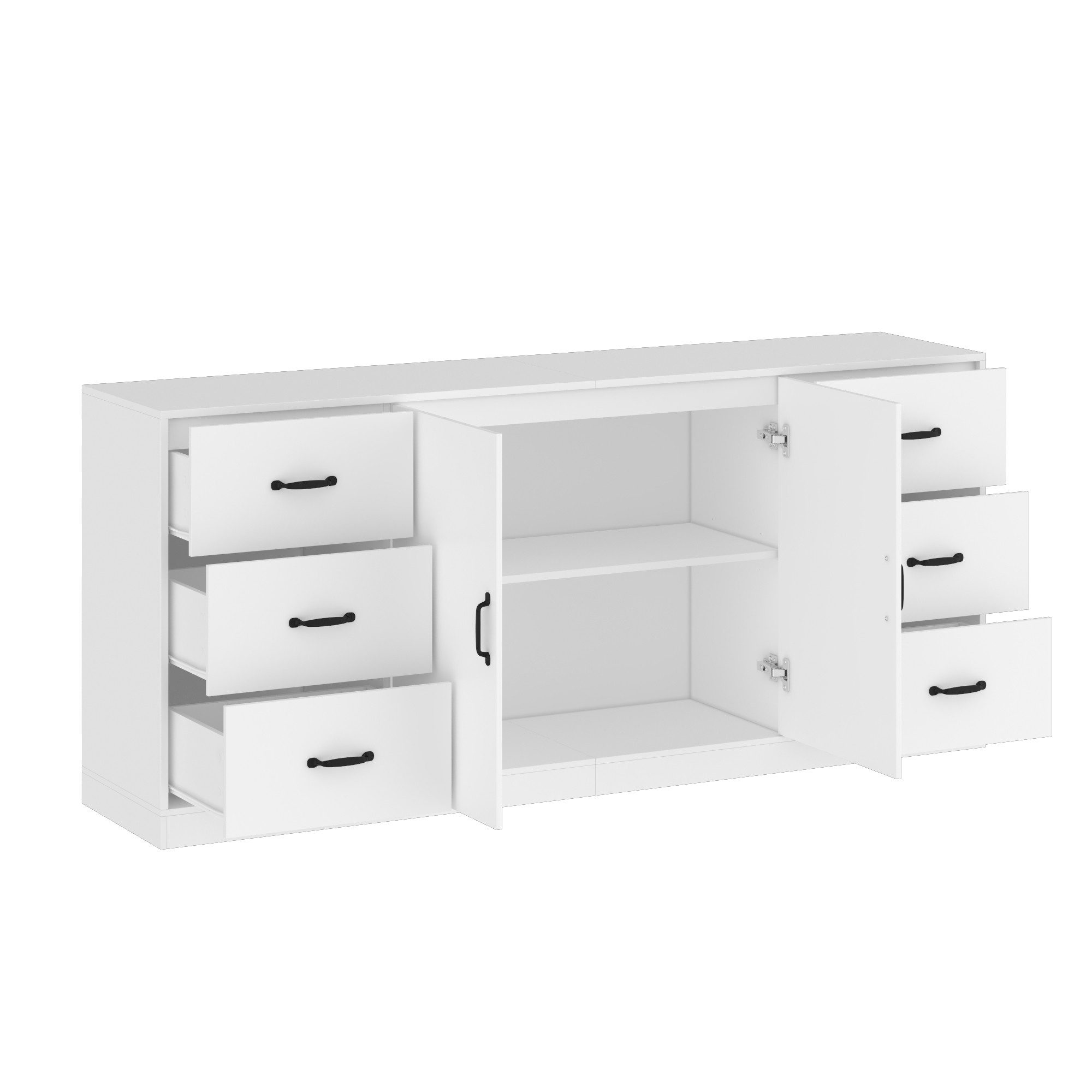 FUFU&GAGA Sideboard mit 2 Türen und günstig online kaufen
