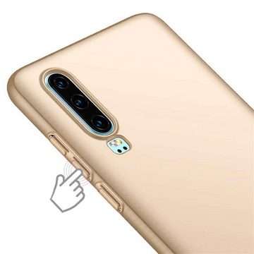 CoolGadget Handyhülle Ultra Slim Case für Huawei P30 6,1 Zoll, dünne Schutzhülle präzise Aussparung für Huawei P30 Hülle