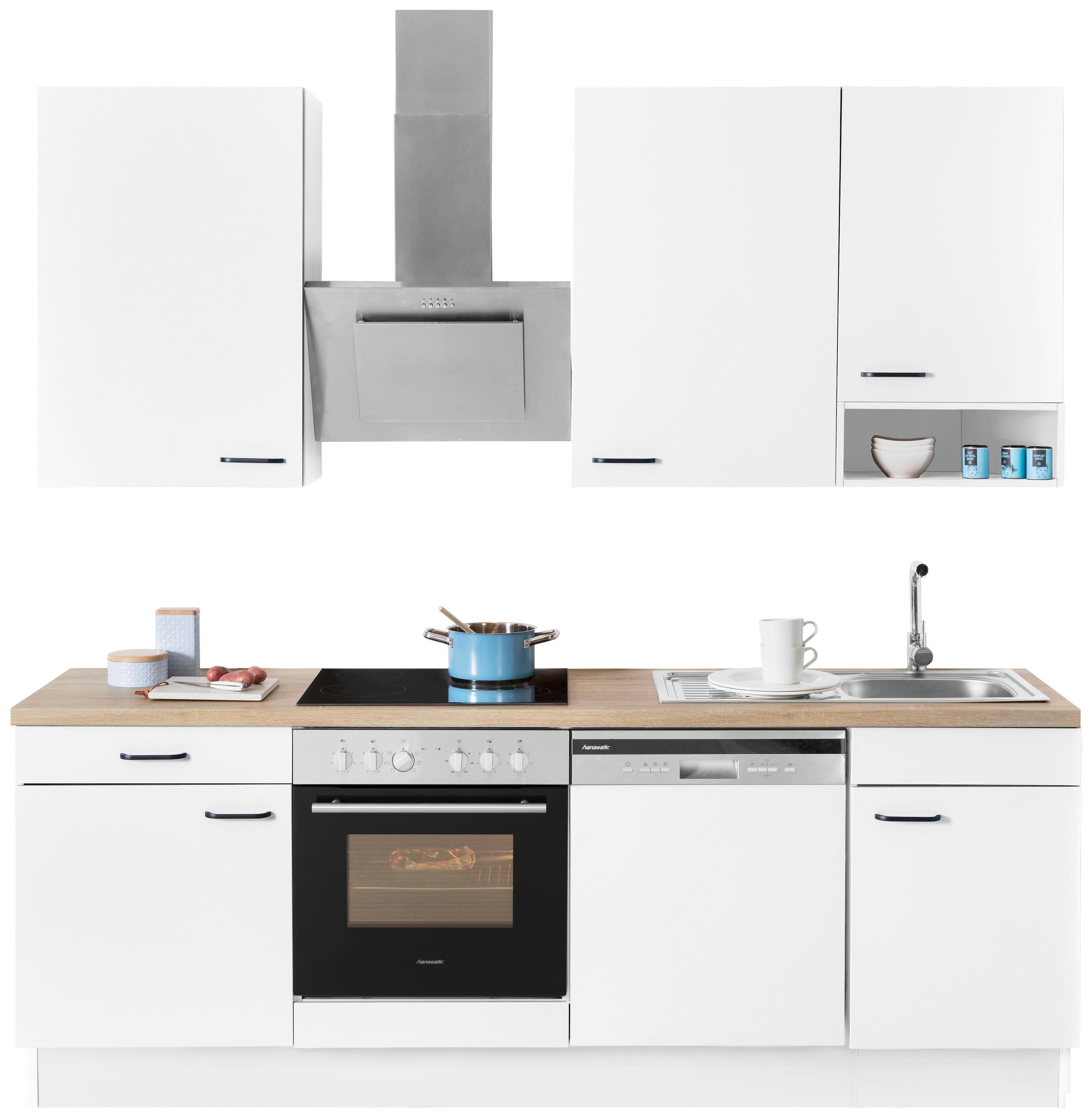 OPTIFIT Küchenzeile Premium-Küche 230 mit Elga, Soft-Close-Funktion, Vollauszug, cm Breite