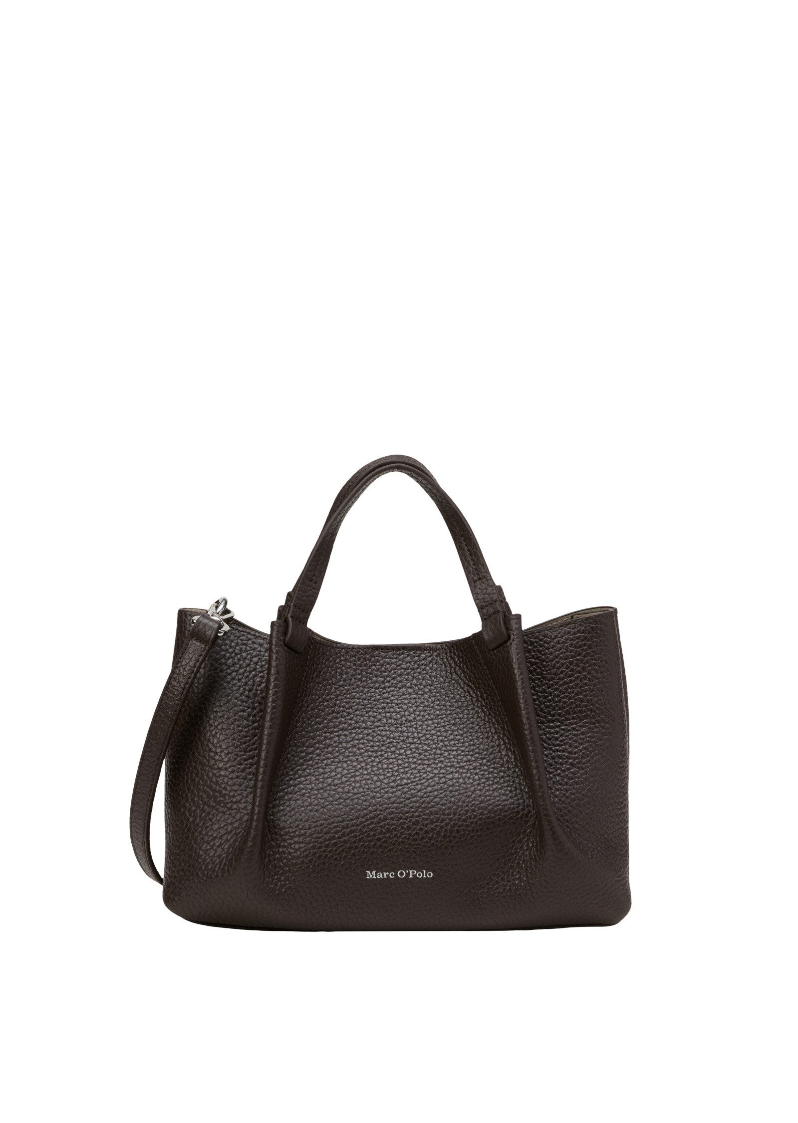 Marc O'Polo Umhängetasche aus fein genarbtem Rindleder