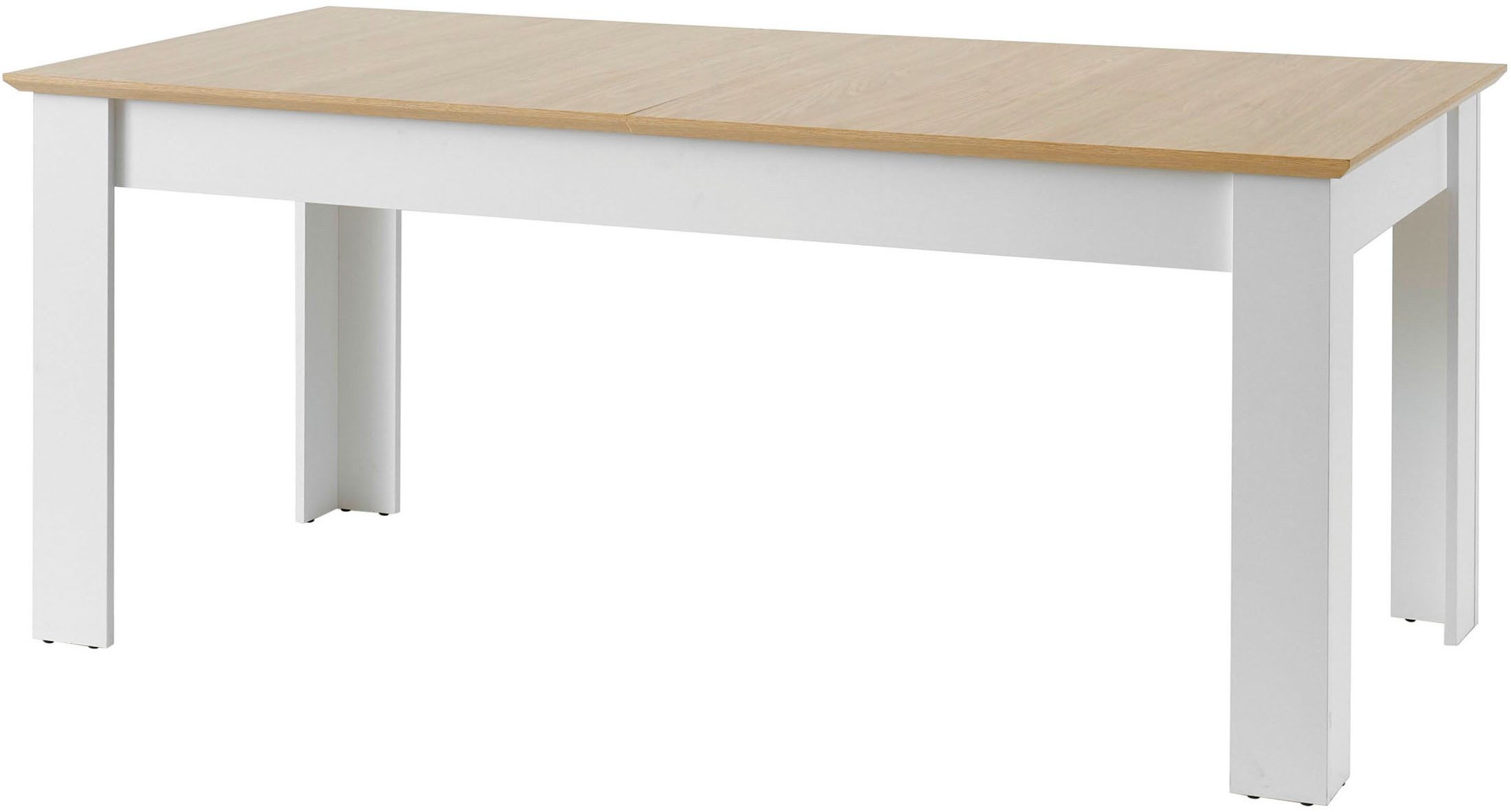 OTTO home Esstisch Brest, Tisch im Landhausstil, Wohnzimmertisch, Küchentisch, mit Auszugsfunktion, 180 cm ausziehbar auf 240 cm, …