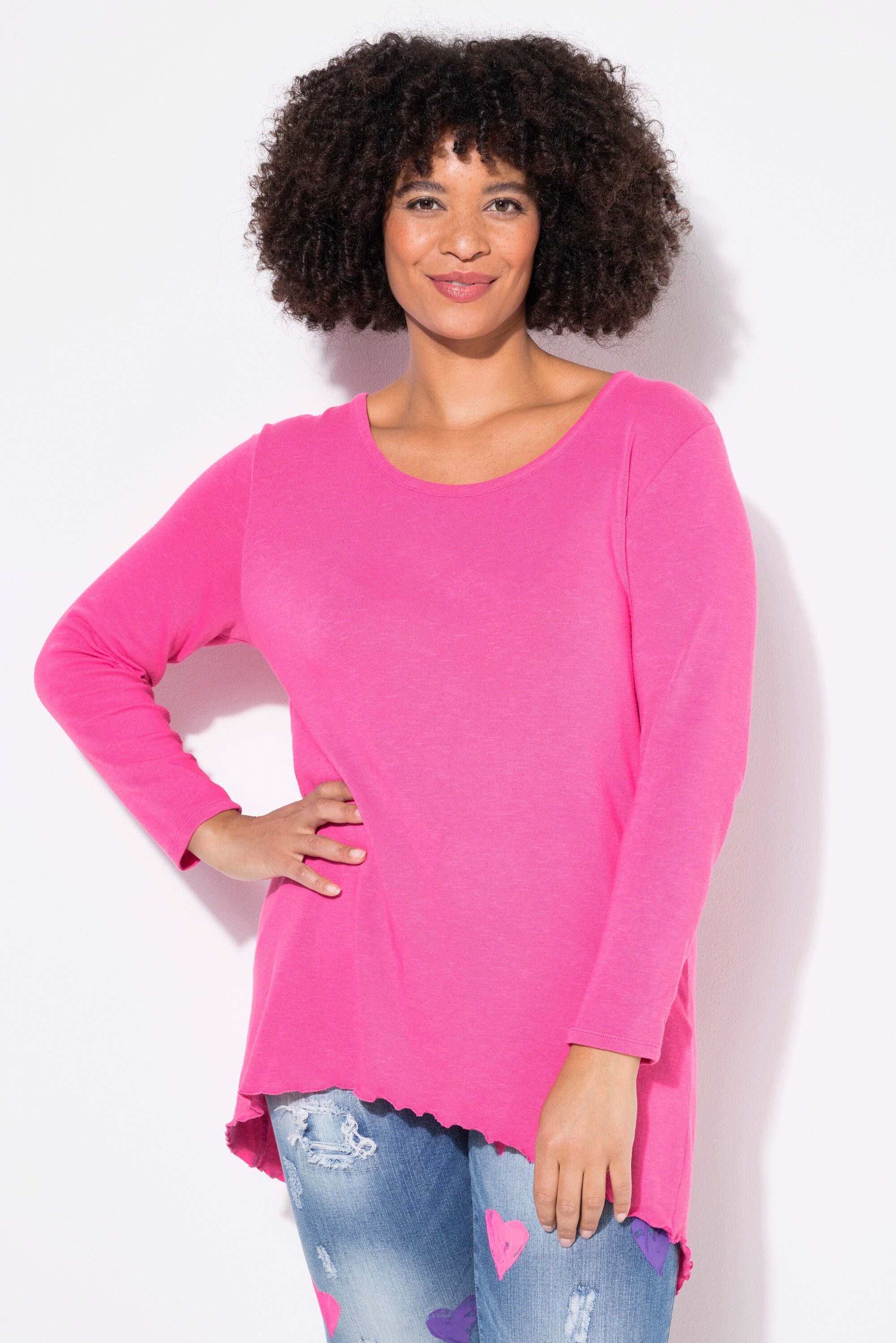 Angel of Style T-Shirt Strickshirt A-Linie günstig online kaufen