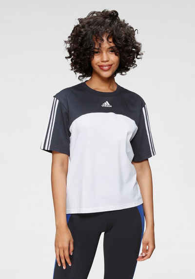 adidas Sportswear T-Shirt »COLORBLOCK T SPORT ESSENTIALS T-SHIRT«