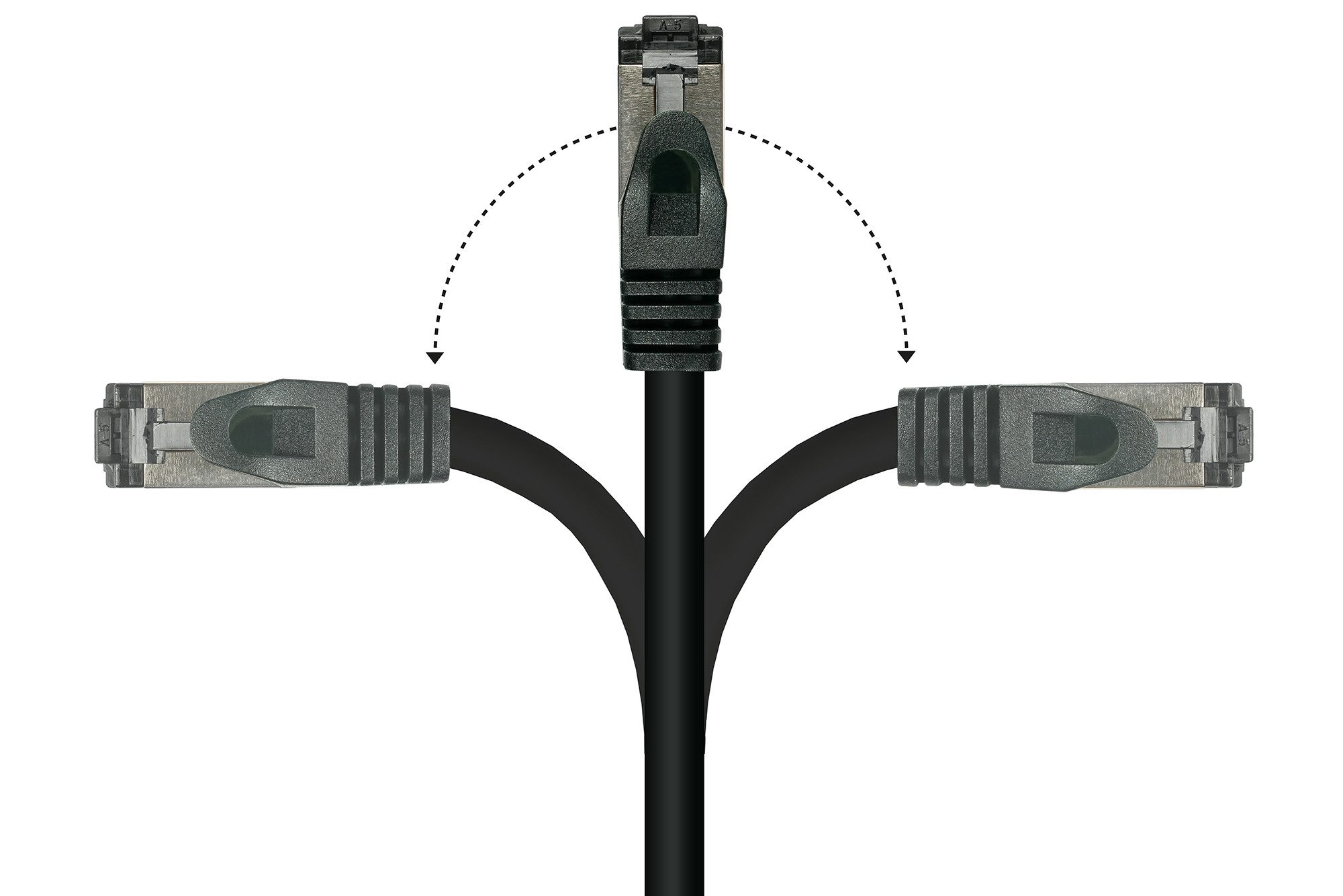 GOOD CONNECTIONS Patchkabel Ethernet Netzwerkkabel, RJ45 Stecker gerade, RJ45 Stecker gerade (3000 cm)
