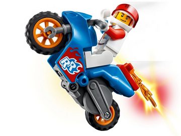 LEGO® Konstruktionsspielsteine LEGO® City - Raketen-Stuntbike, (Set, 15 St)