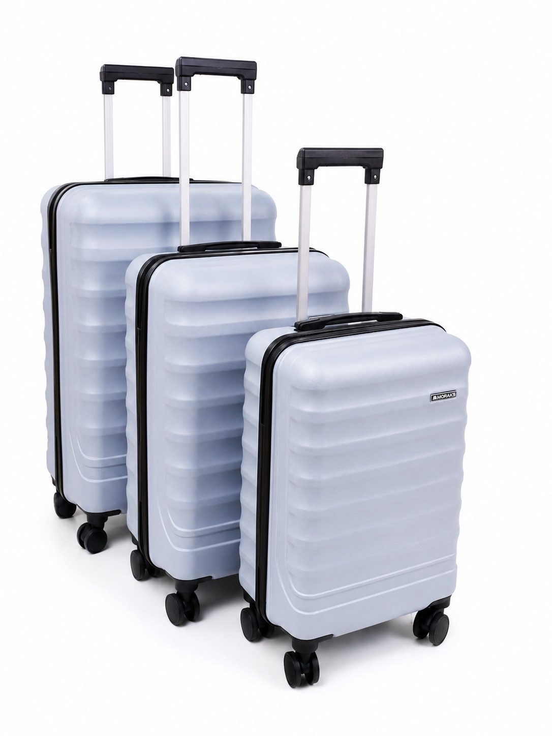 LUCHS Kofferset Hartschalenkoffer Set 3-teilig Kofferset Reisekoffer Trolley 3er Set